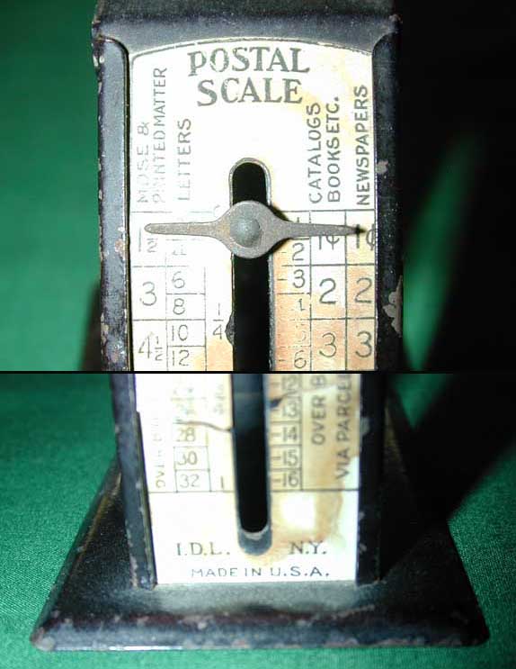 Vintage Deluxe Thrifty Postal Scale IDL 1 lb Scale
