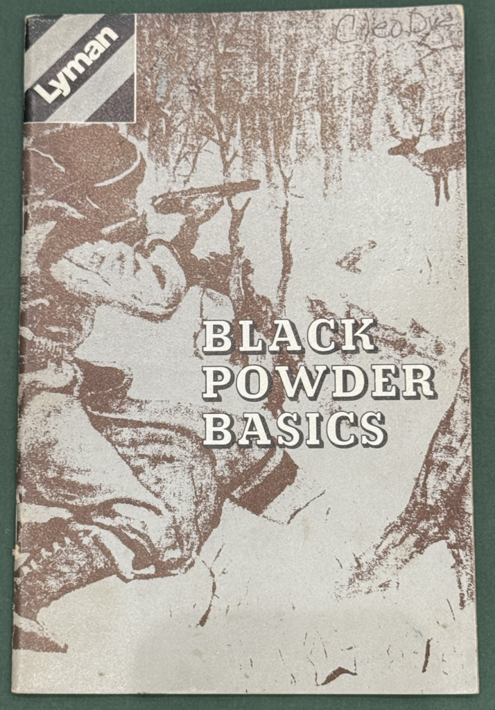 Black Powder Basics, Lyman Products for Shooters