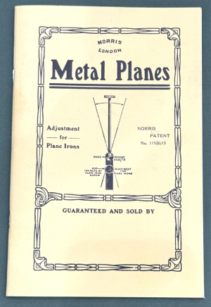 Norris Metal Planes by Joel Moskowitz, Sally Bernstein, T. Norris & Son